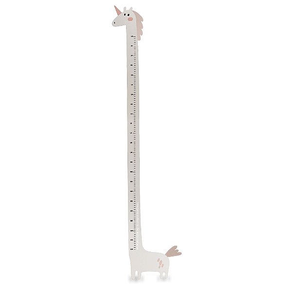 Régua De Crescimento Decorativa Unicórnio - Princess - 100200