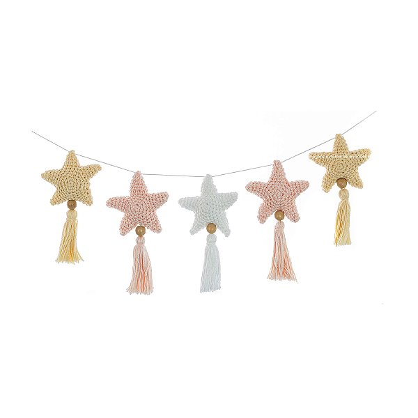 Cordão de Berço Decorativo Estrelas - Princess - 100300