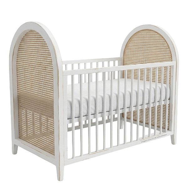 Berço Luna Plus - Branco Provençal