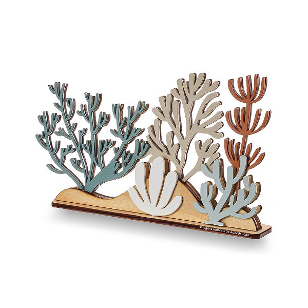 Enfeite Decorativo De Prateleira Corais - Mar - 77031