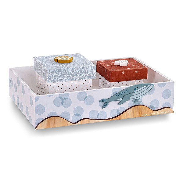 Kit Higiene De Bebê Fundo do Mar - Mar - 77052