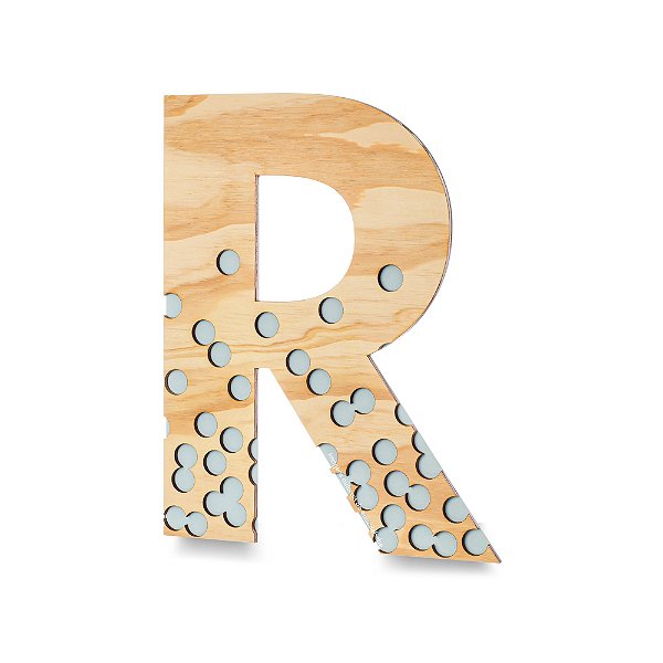 Inicial De Parede Decorativa Personalizável - Mar - 77101 - Personalizado