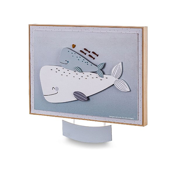 Quadro Porta-Maternidade Decorativo Personalizado Com Nome - Mar - 77021 - Personalizado