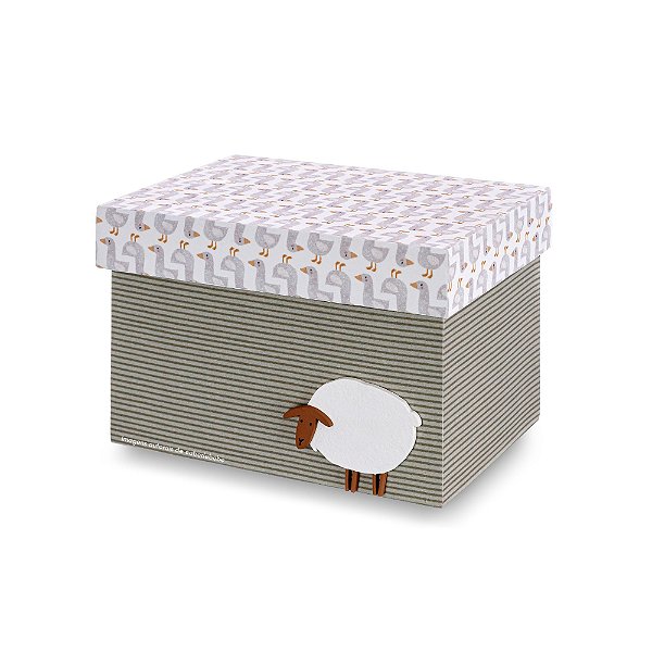 Caixa Organizadora Infantil P - Fazendinha - 97060