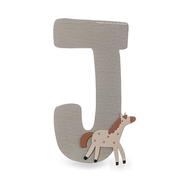 Inicial Decorativa De Parede Personalizável - Fazendinha - 97101