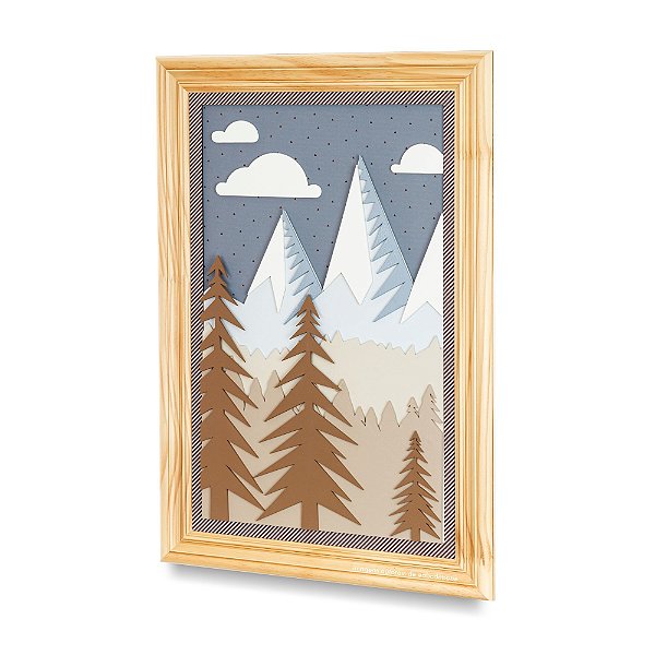 Quadro Decorativo Infantil Montanhas G - Voar - 95023