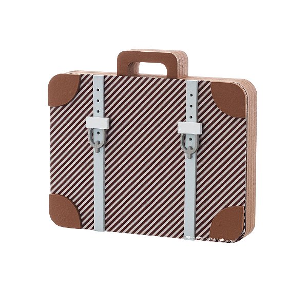 Enfeite De Prateleira Infantil Mala Decorativa - Voar - 95032