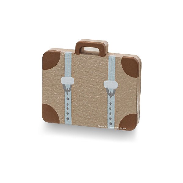 Cabideiro Unitário Decorativo Mala - Voar - 95122