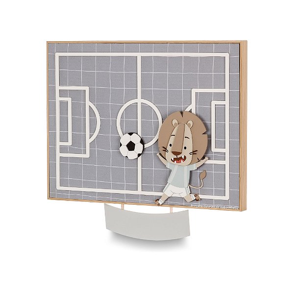 Quadro Porta Maternidade Personalizável Tema Futebol - Futebol - 104020