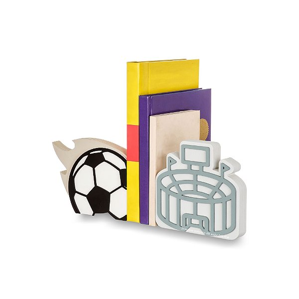 Aparador De Livros Infantil Decorativo - Futebichos - 104053