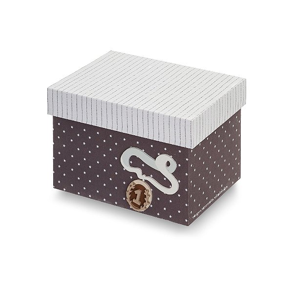 Caixa Organizadora Infantil Decorativa P - Futebichos - 104060