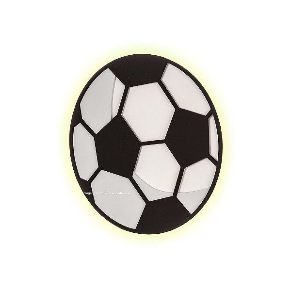 Luminária De Parede Decorativa Bola - Futebichos - 104143