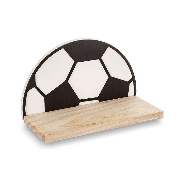 Prateleira Decorativa Infantil Bola - Futebichos - 104605