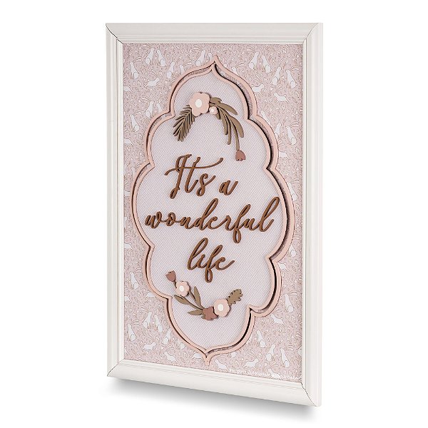 Quadro Avulso Decorativo Infantil M - Meu Mundo - 106024