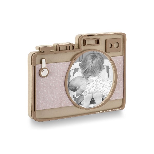 Porta Retrato Decorativo Infantil Máquina - Meu Mundo - 106070