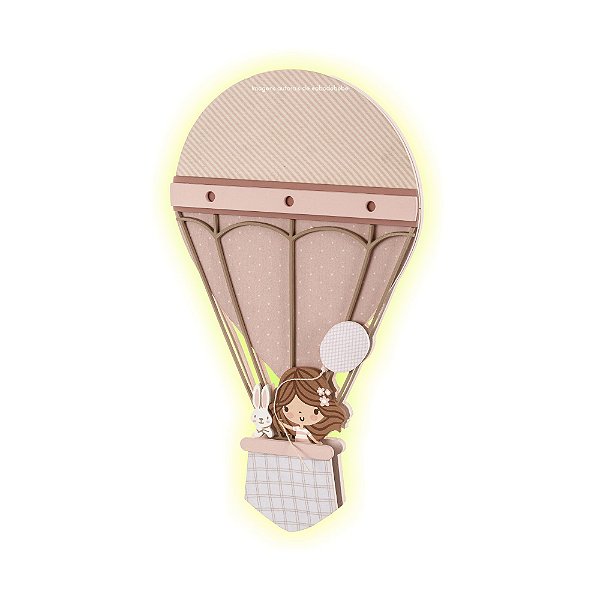 Luminária Decorativa De Parede Balão - Meu Mundo - 106143
