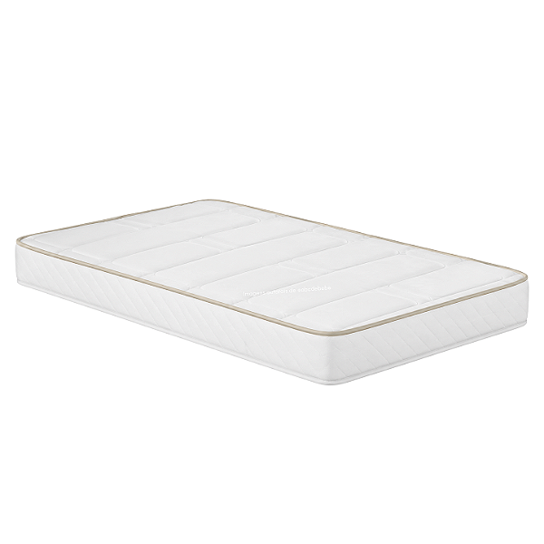Colchão De Berço - Padrão Americano - 12CM - 1.30x0.70 - Max Little Baby D18 Bordado