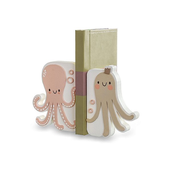 Kit 2 Apoios Para Livros Infantil Polvos - Sereias - 78053