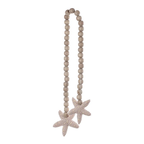 Cordão De Berço Crochê Com Contas - Sereias - 78300