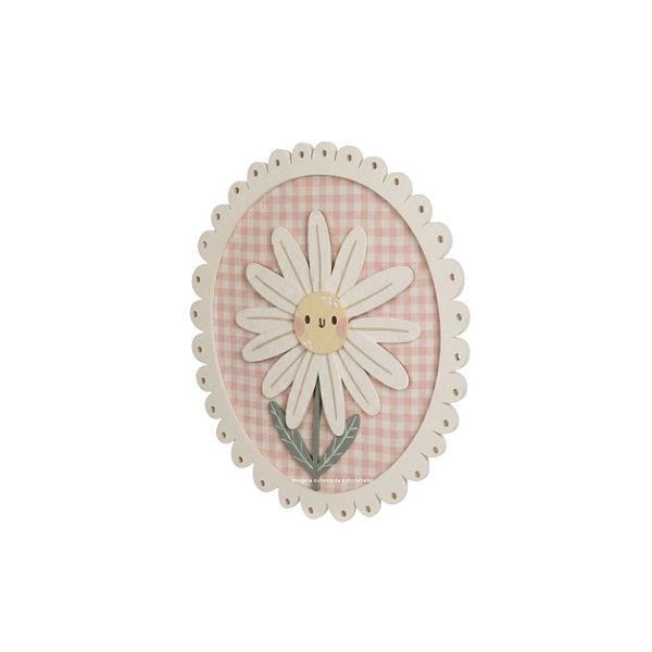 Quadro Decorativo Infantil Margarida P - Margaridas - 112025