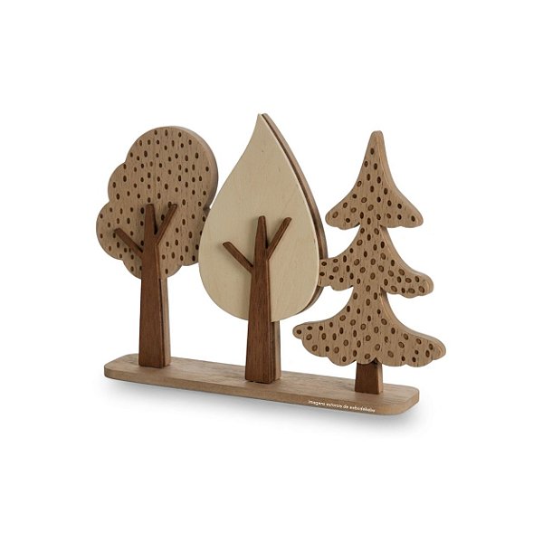 Enfeite Decorativo Infantil Árvores - Bichos Baby II - 114032