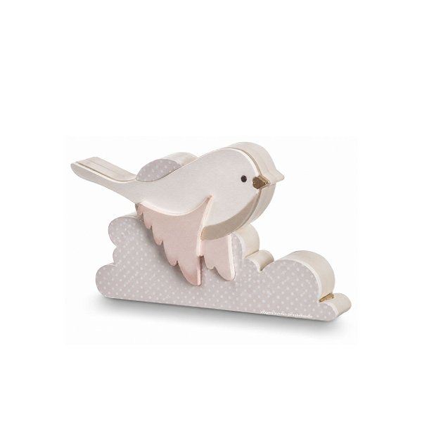 Enfeite De Prateleira Decorativo Infantil Pássaro - Revoada - 118033