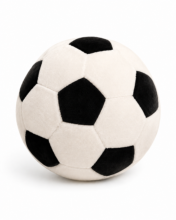 Almofada Bola De Futebol - Tricot