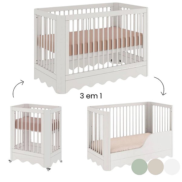 Berço Americano Evolutivo Serena - Cores