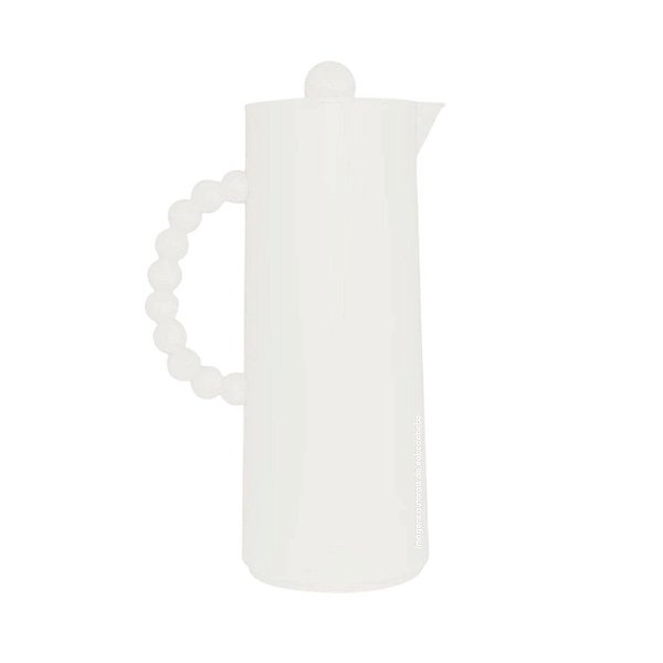 Garrafa Térmica Bubble Dot - Branco