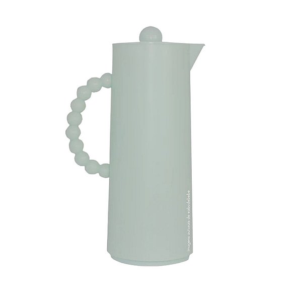 Garrafa Térmica Bubble Dot - Verde Água