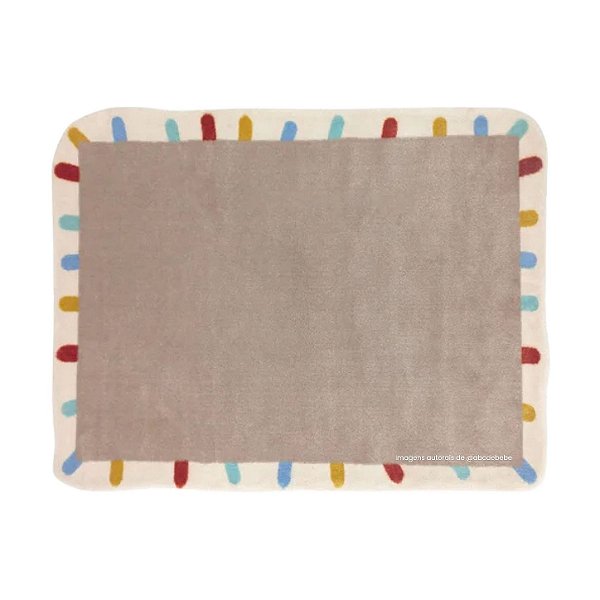 Tapete Para Quarto Infantil Com Borda Divertida Colorida