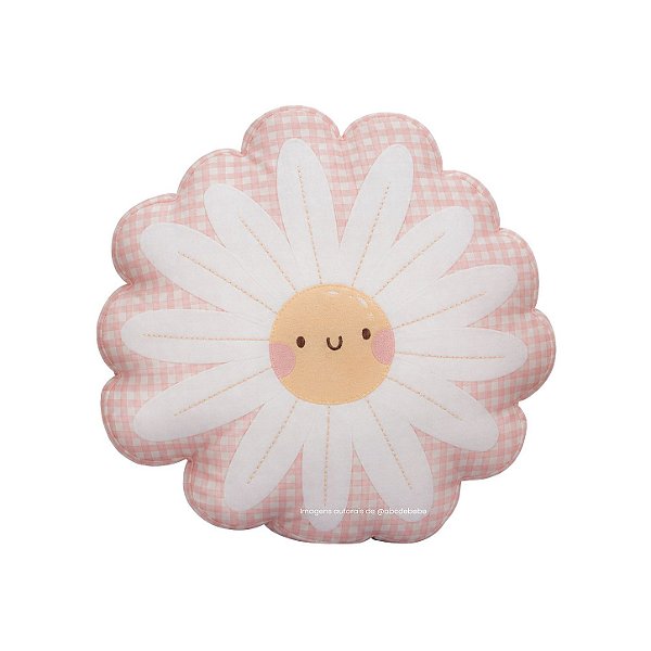 Almofada Infantil Formato Margarida - Margaridas - 97-30