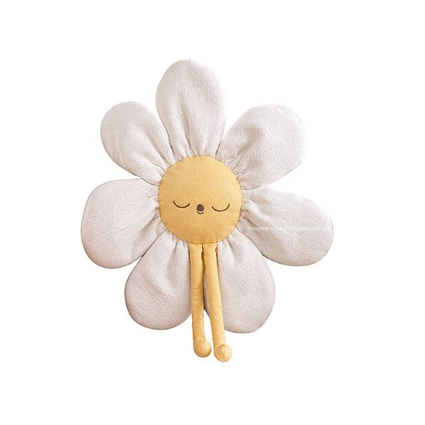 Peça Decorativa Com Formato Artesanal Margarida - Margaridas - 97-36