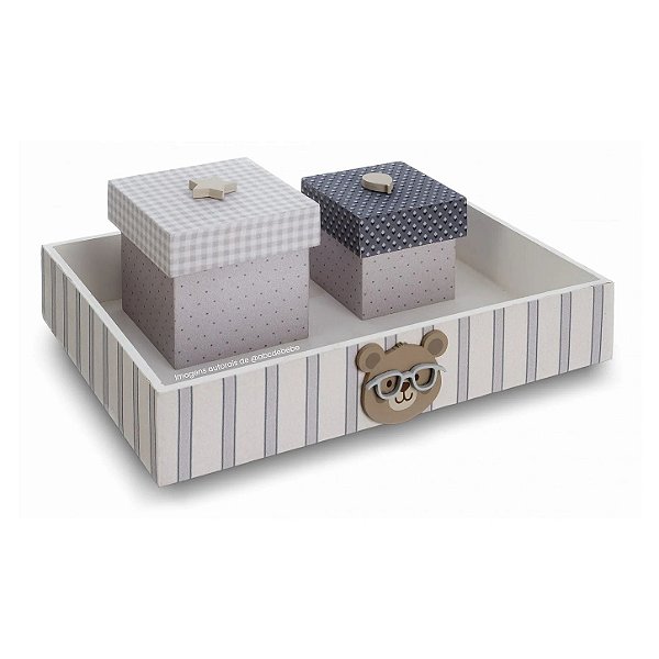 Kit Higiene Decorativo Urso - Teddy - 115052