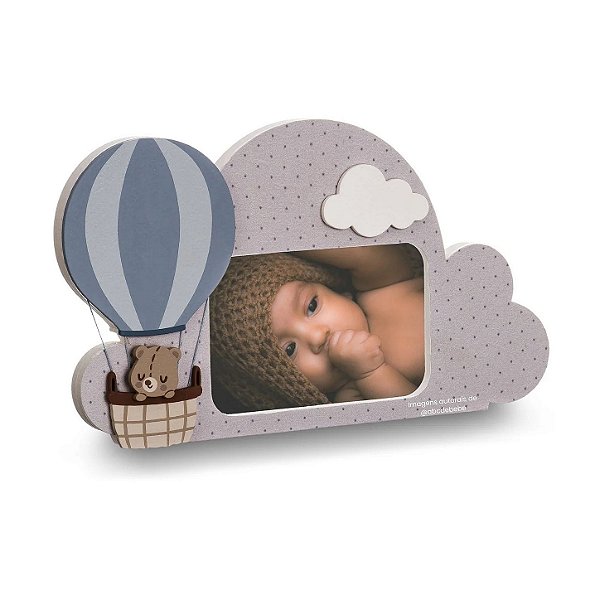 Porta Retrato Infantil Decorativo Balão - Teddy - 115071