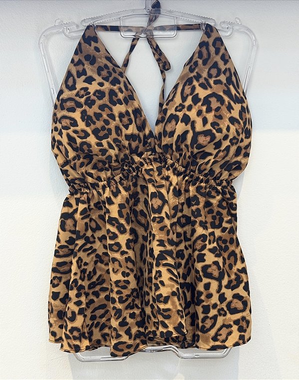 Blusa Estampada Animal Print