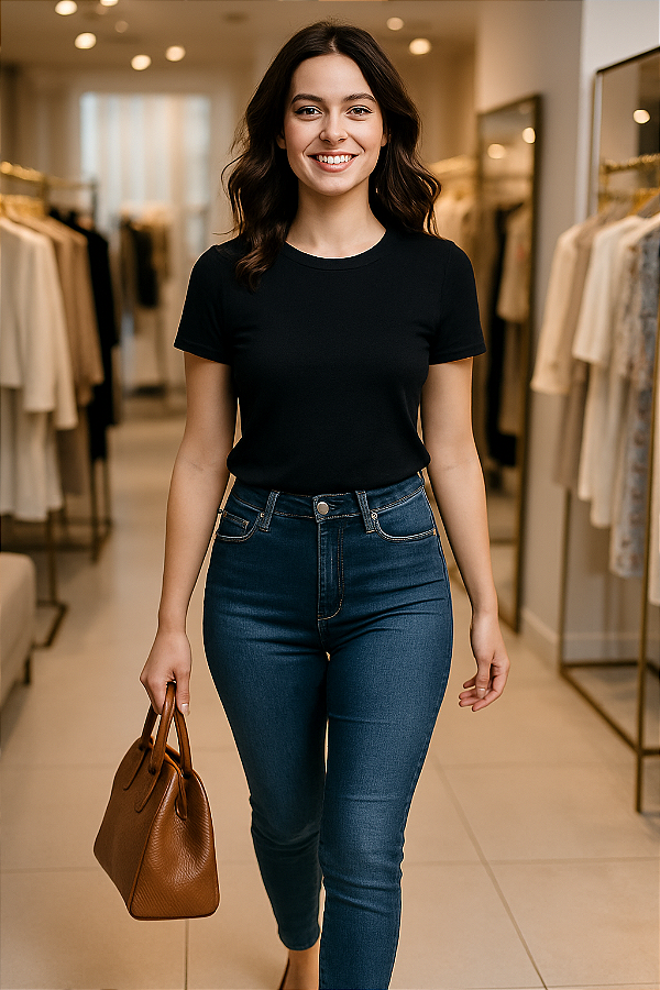 Calça Jeans Skinny