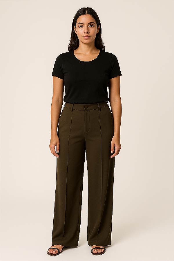 Calça Pantalona Elegante