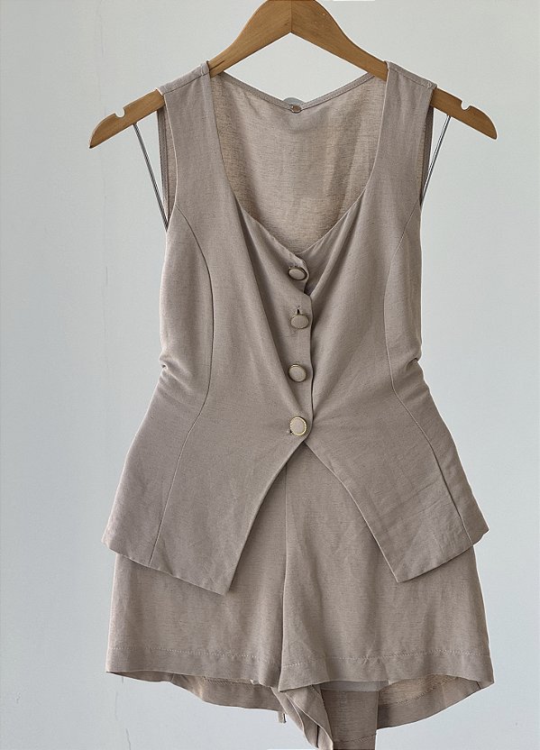 C111 CONJUNTO SHORTEBLUSA SEM MANGA STEFANY STORE7