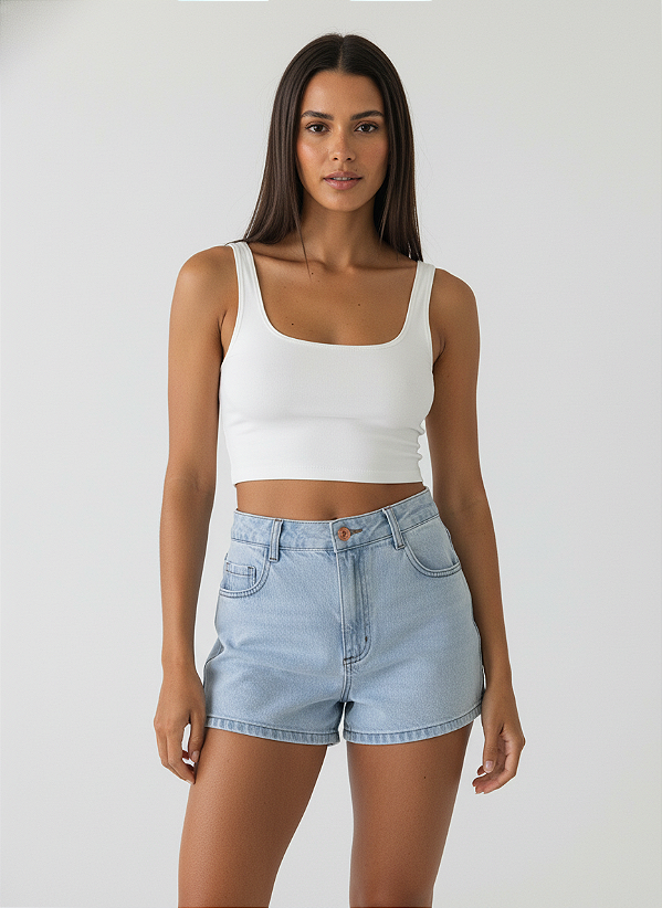 Shorts Jeans Claro