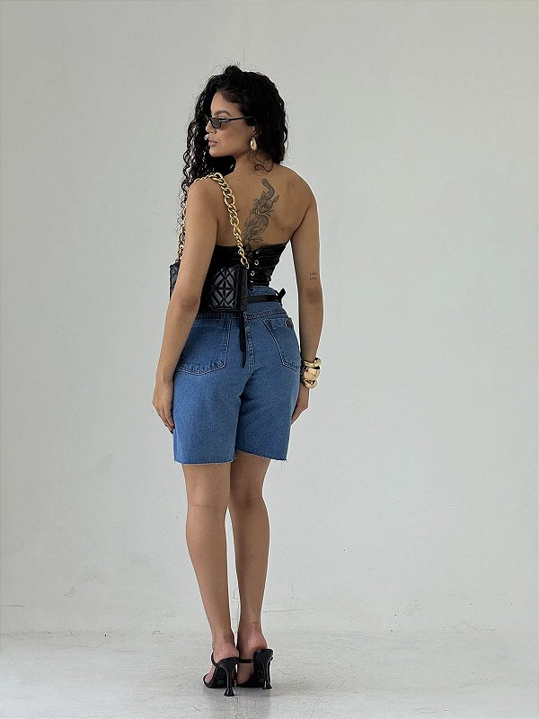 Bermuda Jeans Ocasião