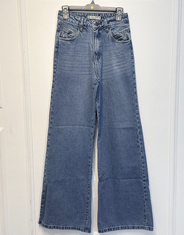 Calça Jeans Wide Leg