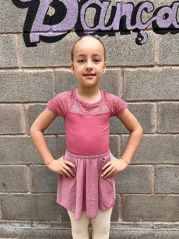 Saia Lisa Mullet Infantil