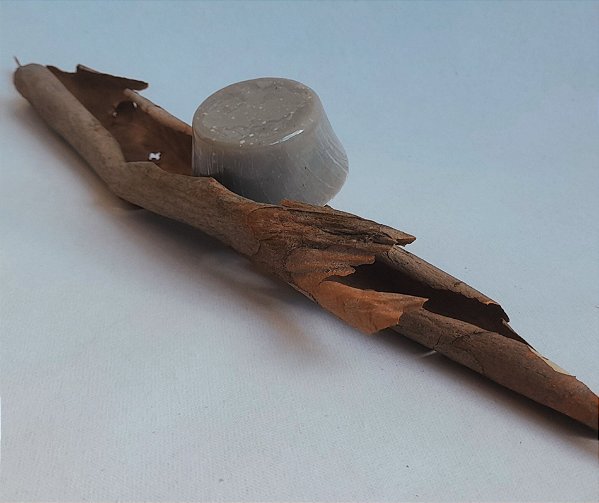 Sabonete Vegetal Facial de Equinácea e Argila Cinza (Pele Mista/Oleosa)