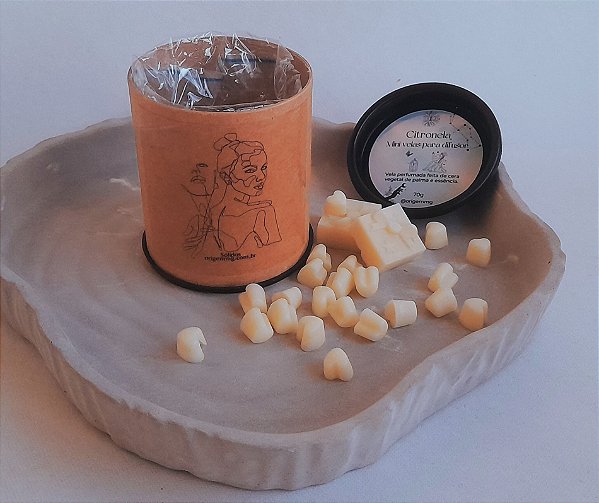 Mini Velas de Citronela para Difusor