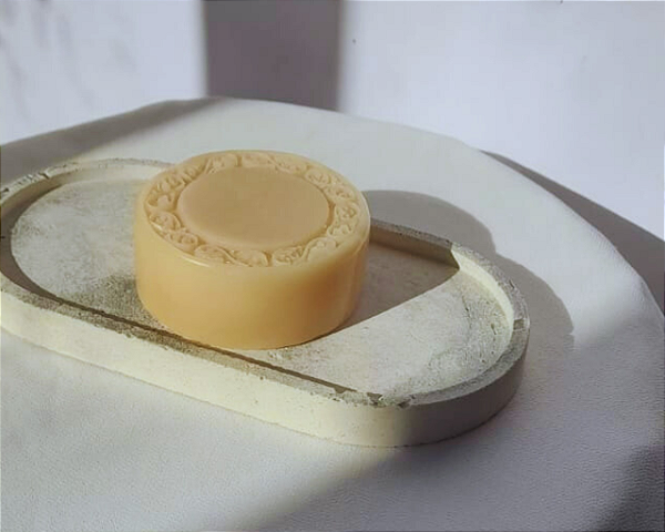 Sabonete Vegetal Corporal e Facial de Dolomita e Extrato de Laranja