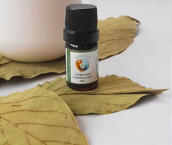 Óleo Essencial de Gerânio (Perlagonium Graveolens)