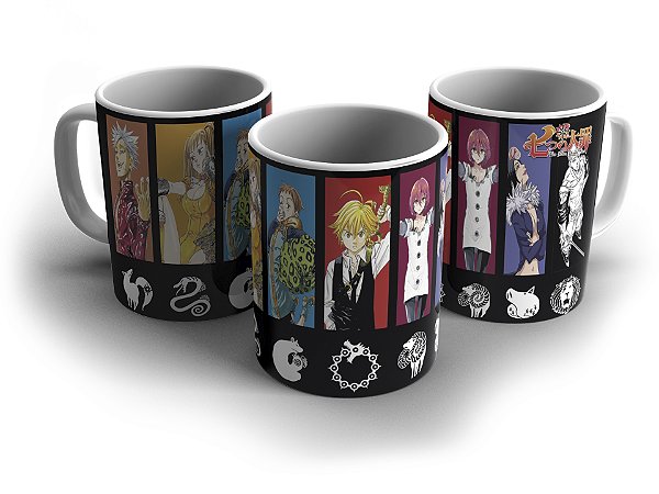 Caneca Do Nanatsu No Taizai ( 7 Pecados Capitais)