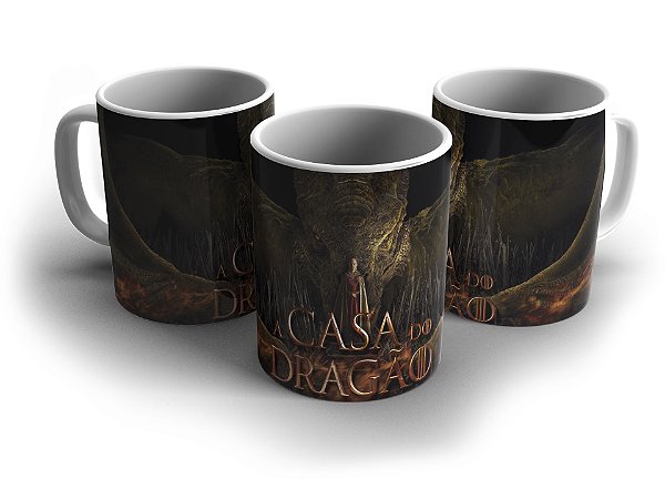 Caneca Da Casa Do Dragão