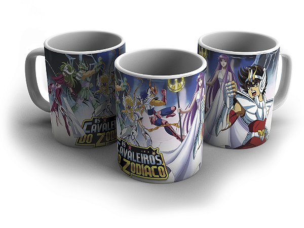 Caneca Do Cavaleiros Dos Zodiacos